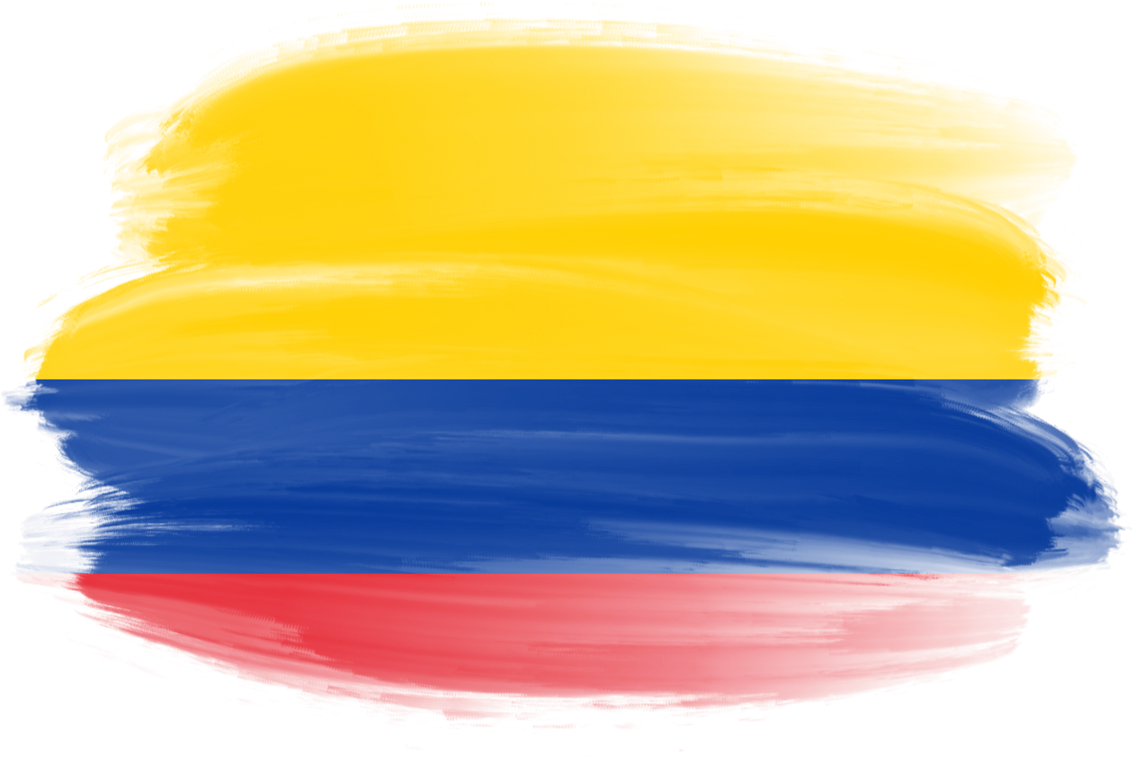 Colombian Brush Flag